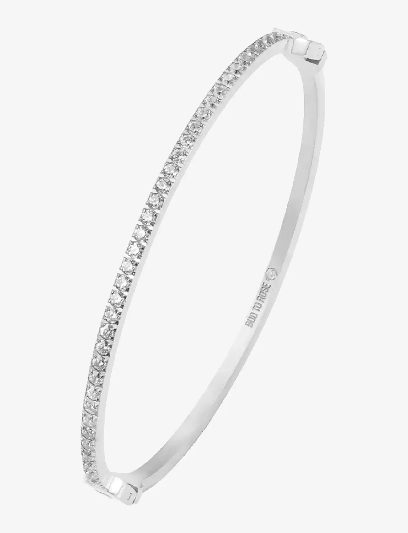 Bud to rose - Crown Bracelet Gold - bangles - silver - 1