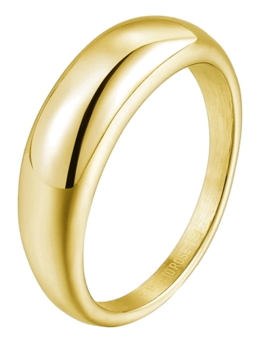 Bud To Rose - Arc Ring Gold - ringe - gold - 0