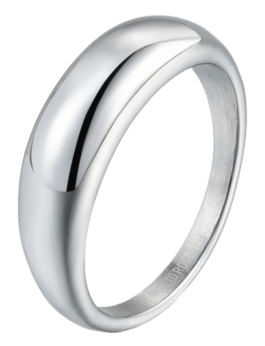 Bud To Rose - Arc Ring Gold - ringen - silver - 0