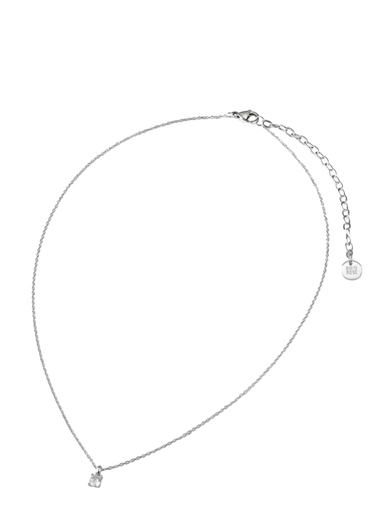 Bud to rose Ice Short Necklace Steel - Aksesuāri - SILVER / silver