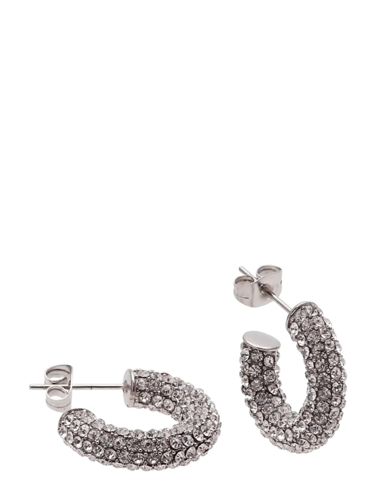 Bud To Rose - Lola Crystal Hoop Gold - silver - 1