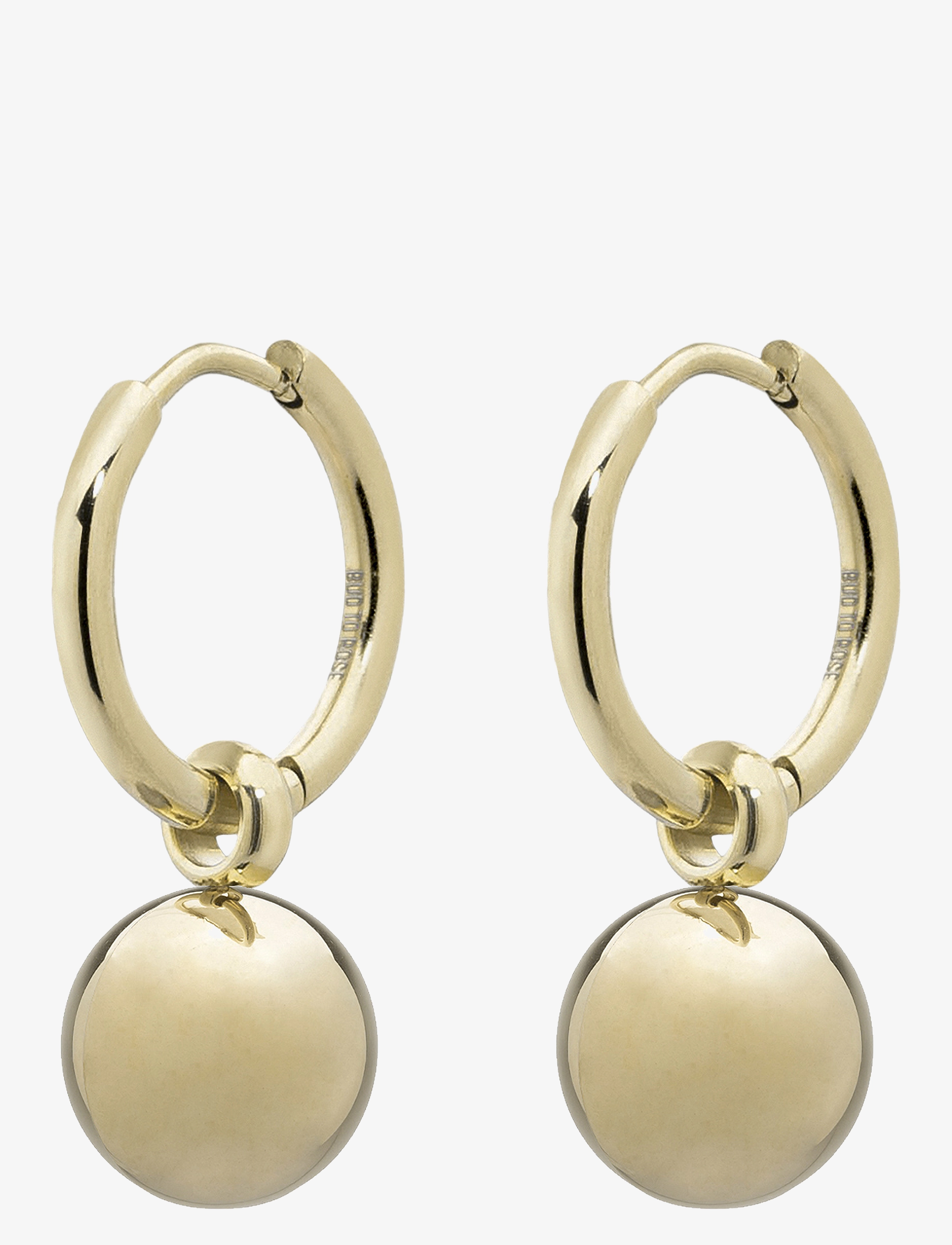 BUD TO ROSE Globe Hoop Gold - One Size - Damen