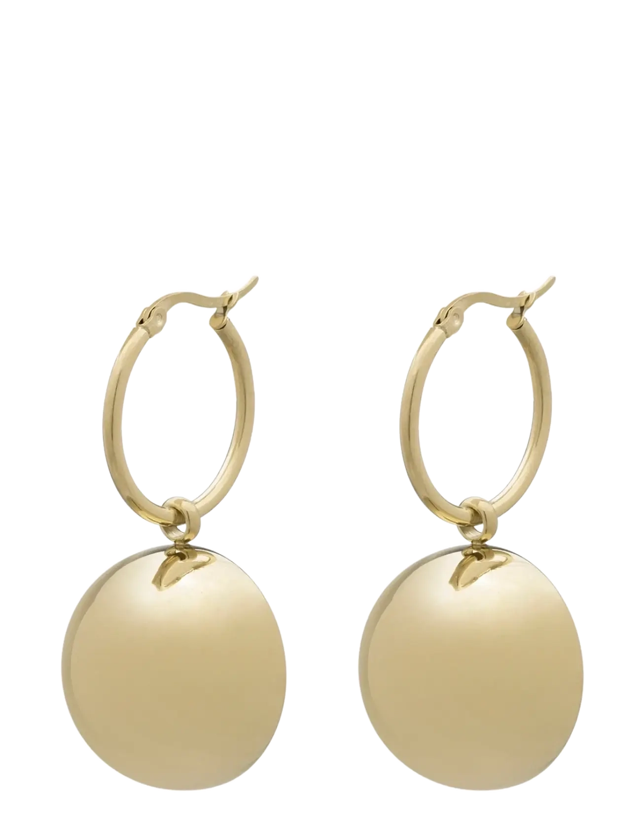 BUD TO ROSE Globe Maxi Hoop Gold Gold - One Size - Damen