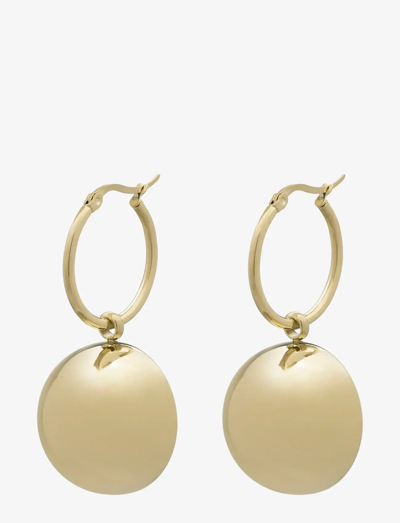 Bud to rose - Globe Maxi Hoop Gold - Øreringe med vedhæng - gold - 1