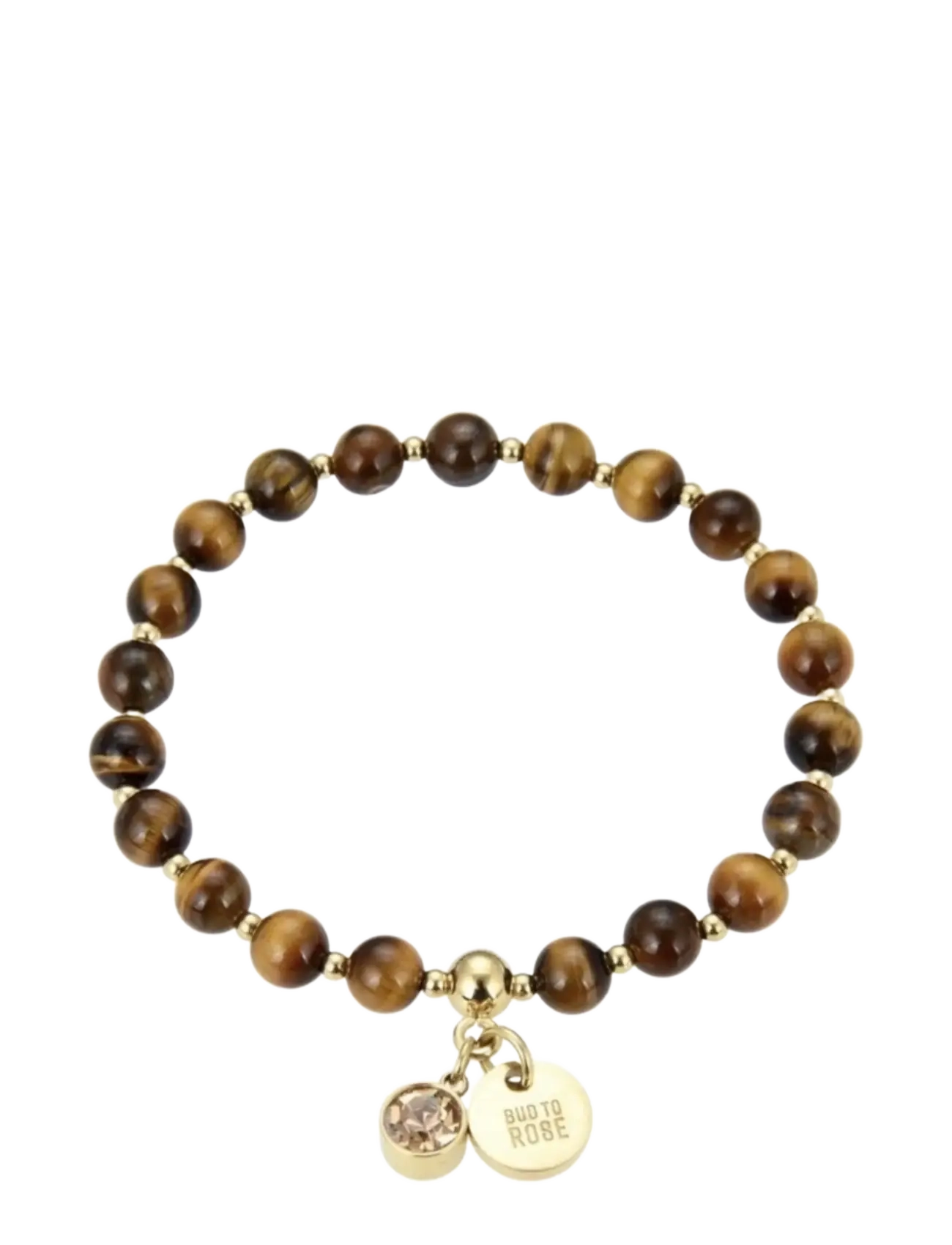Bud To Rose Beverly Bracelet Tiger Eye/Gold - Armbänder - TIGER EYE GOLD / multi