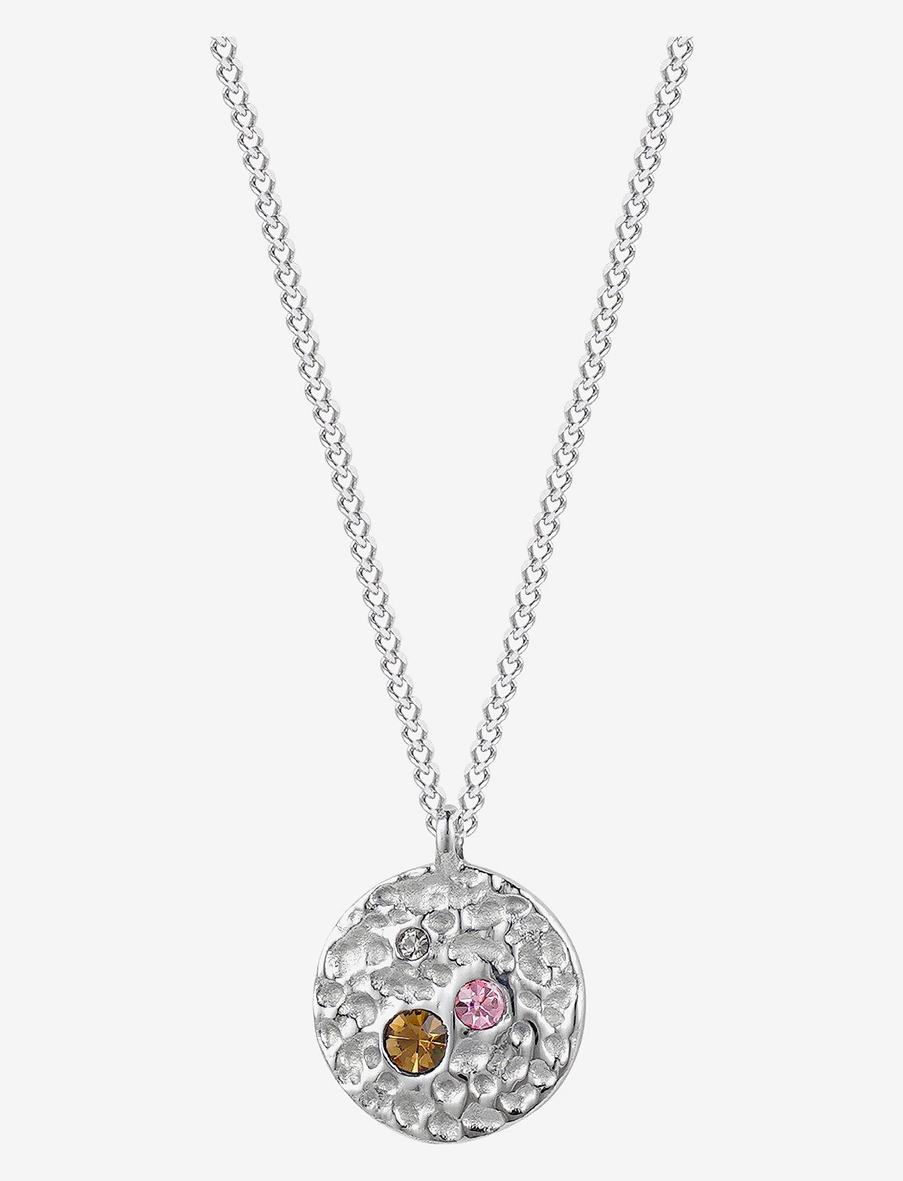 Bud to rose - Ridge Crystal Necklace Gold - festmode zu outlet-preisen - silver - 0