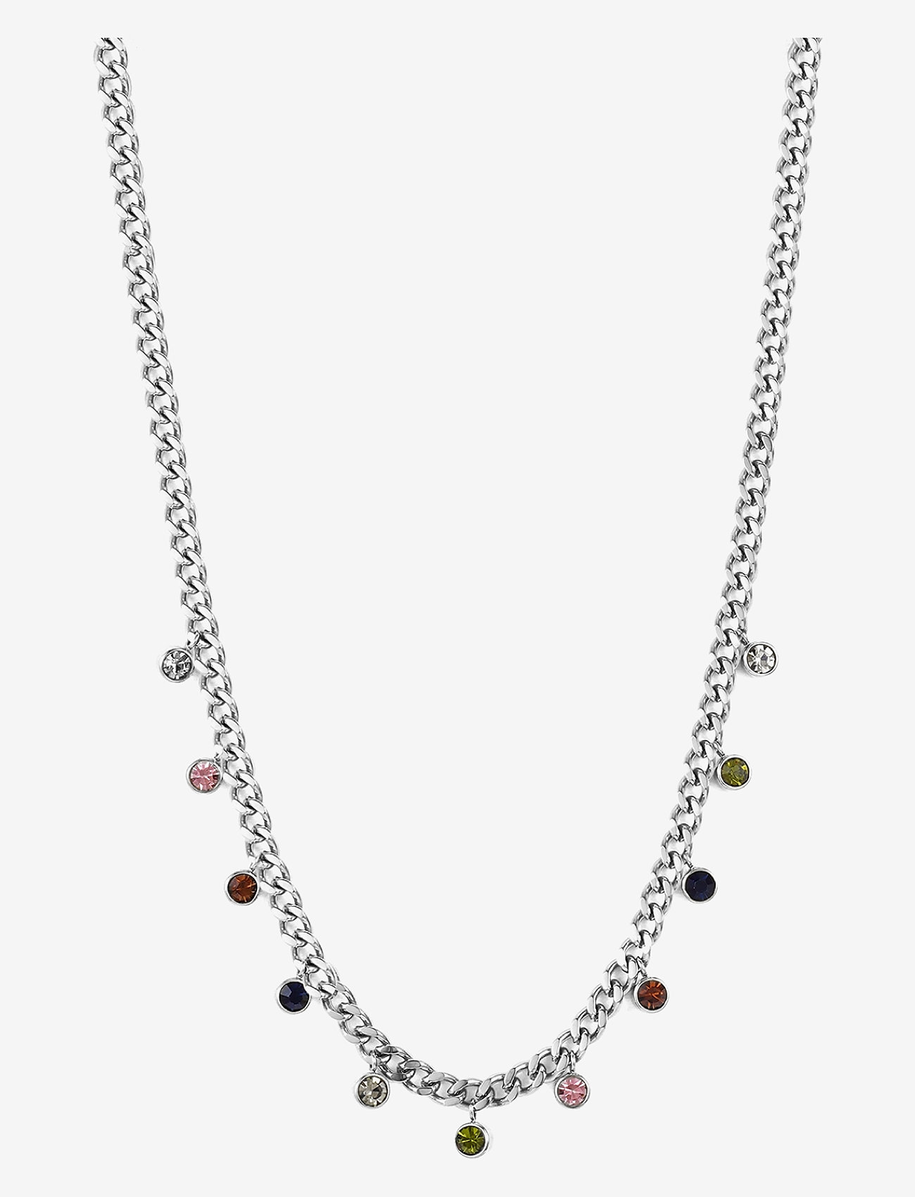 Bud to rose - Lima Mixed Necklace - silver - 0