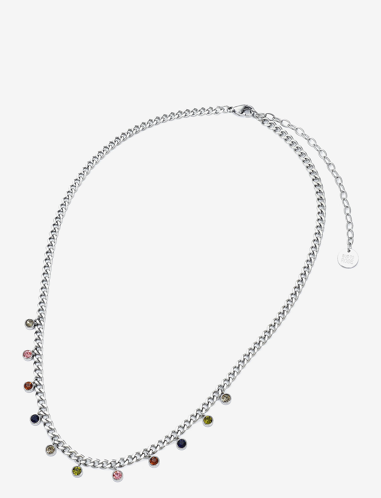 Bud to rose - Lima Mixed Necklace - silver - 1