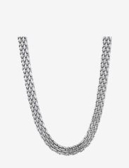 Bud to rose - Morgan Necklace - chain necklaces - silver - 1
