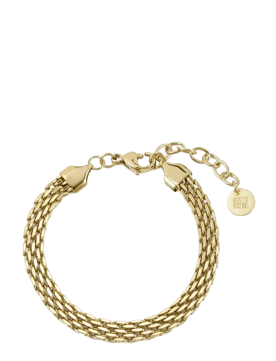 Bud To Rose - Morgan Bracelet Gold - kettenarmbänder - gold - 1