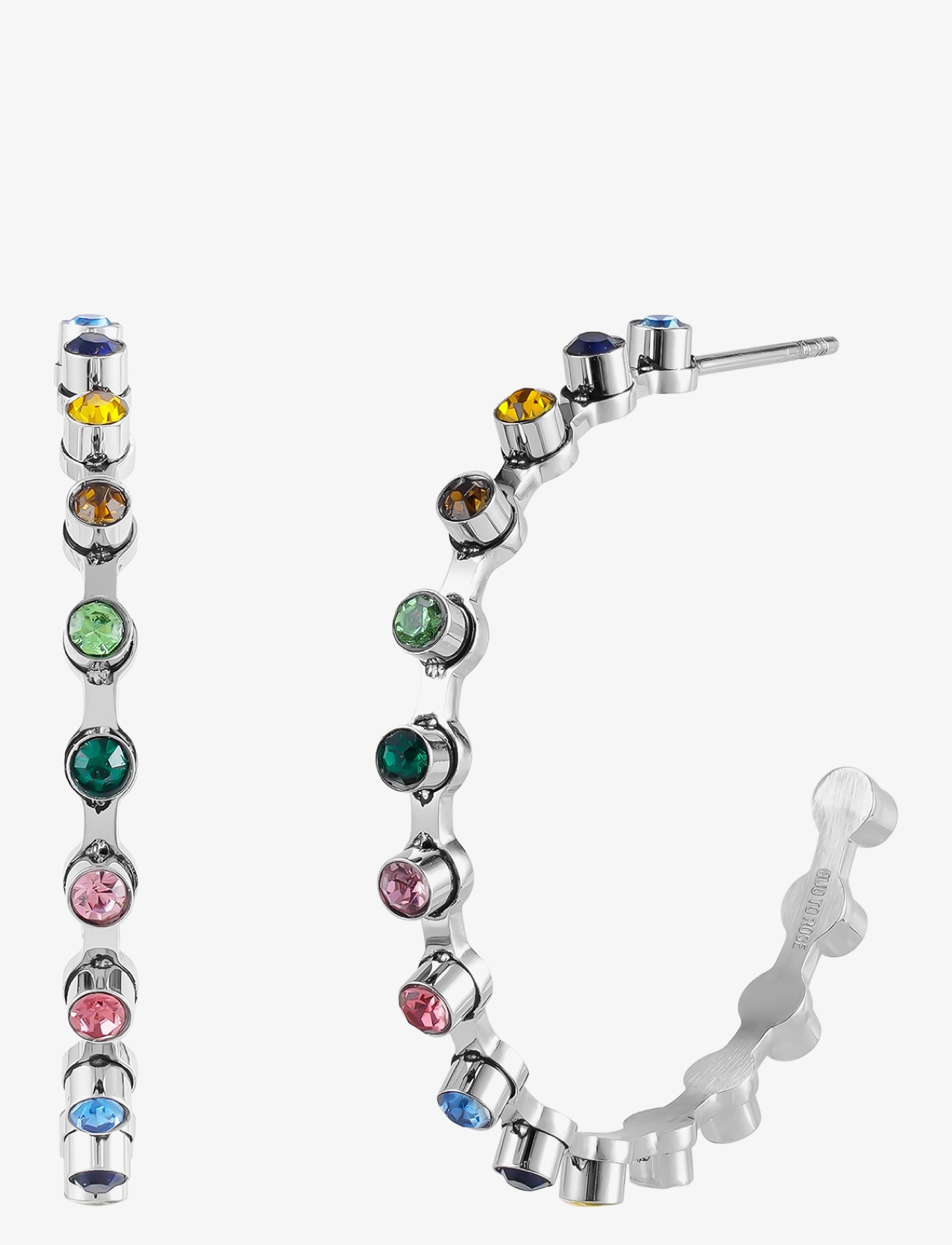 Lima Hoop Large - MIX/SILVER