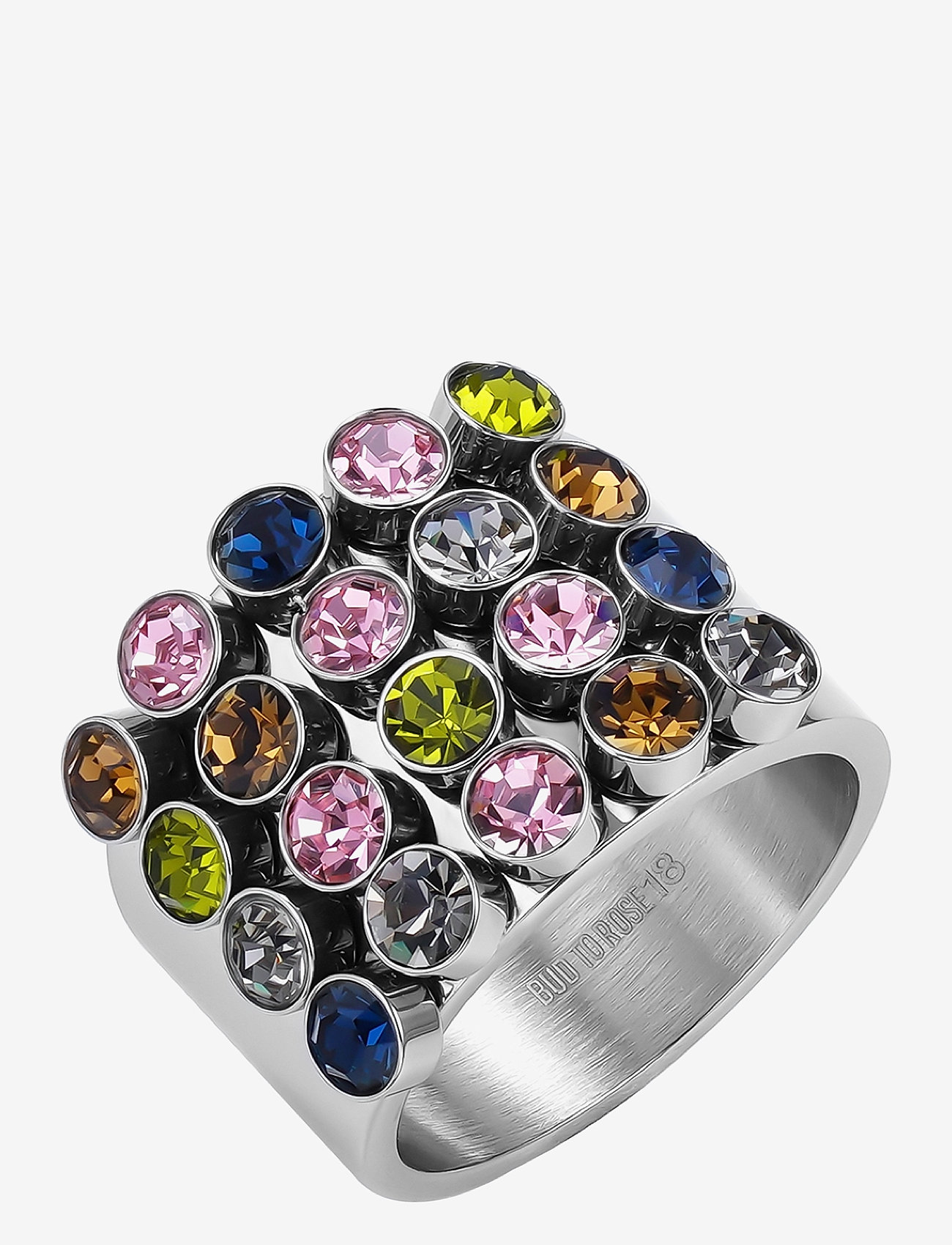 Bud to rose - Lima Large Ring - mix/silver - 1