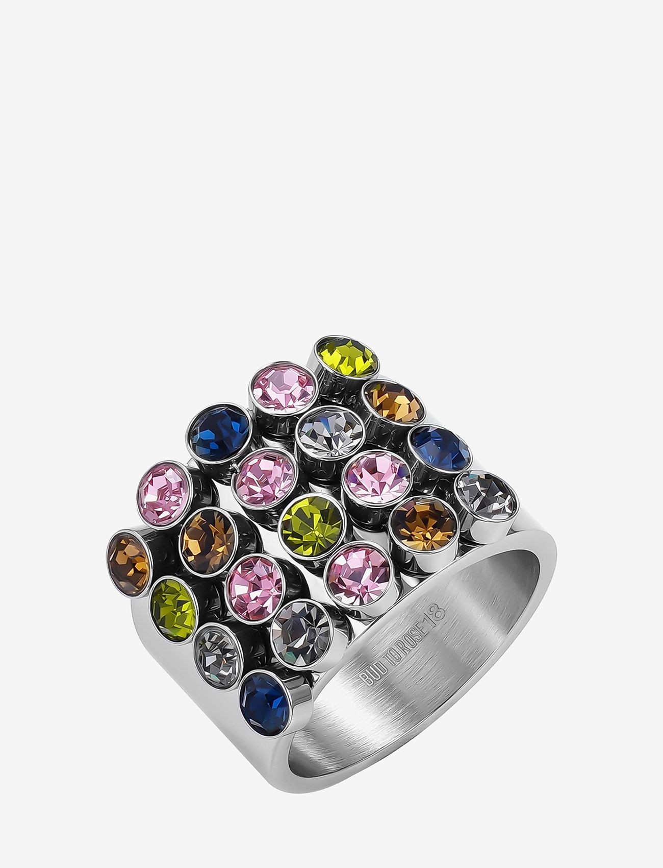 Bud to rose - Lima Large Ring - mix/silver - 0