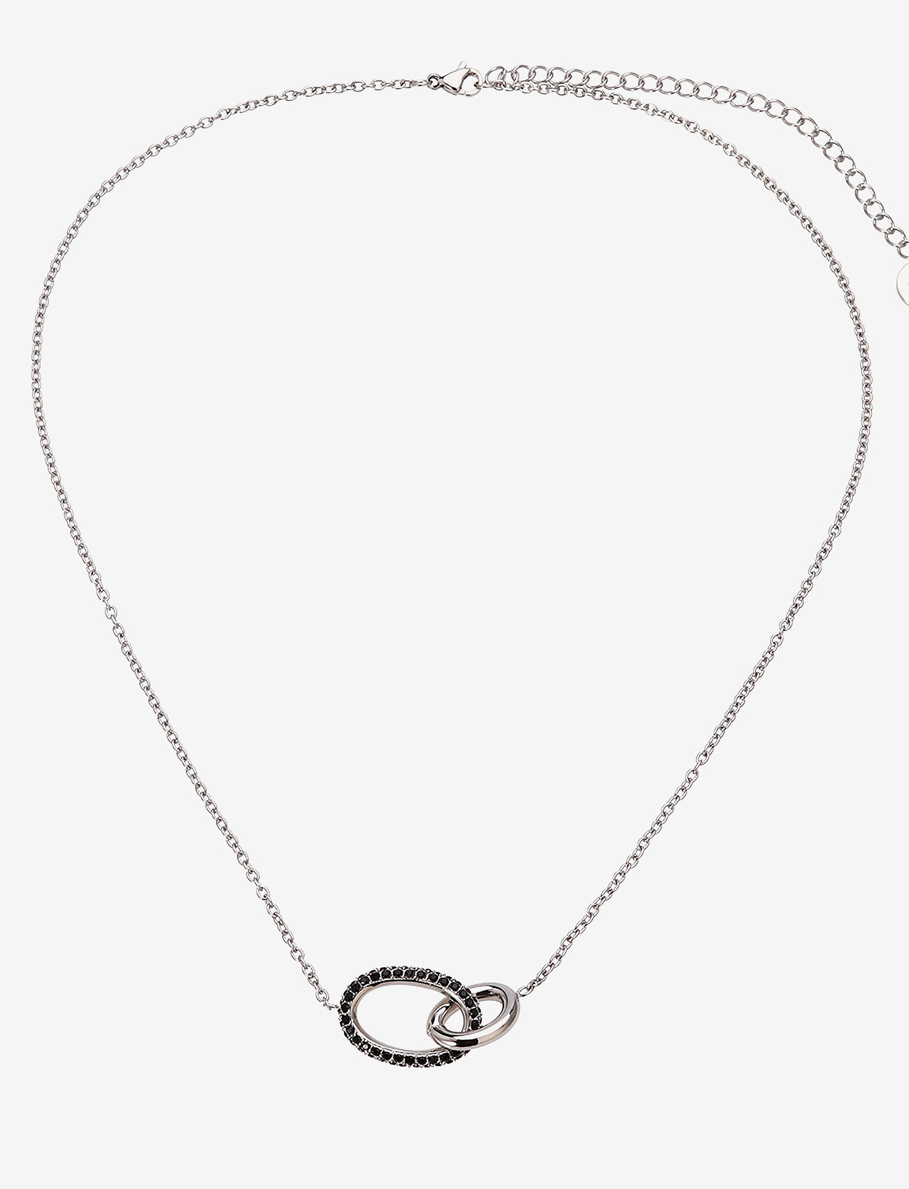 Bud to rose - Harper Necklace Black/Gold - pendant necklaces - silver - 0