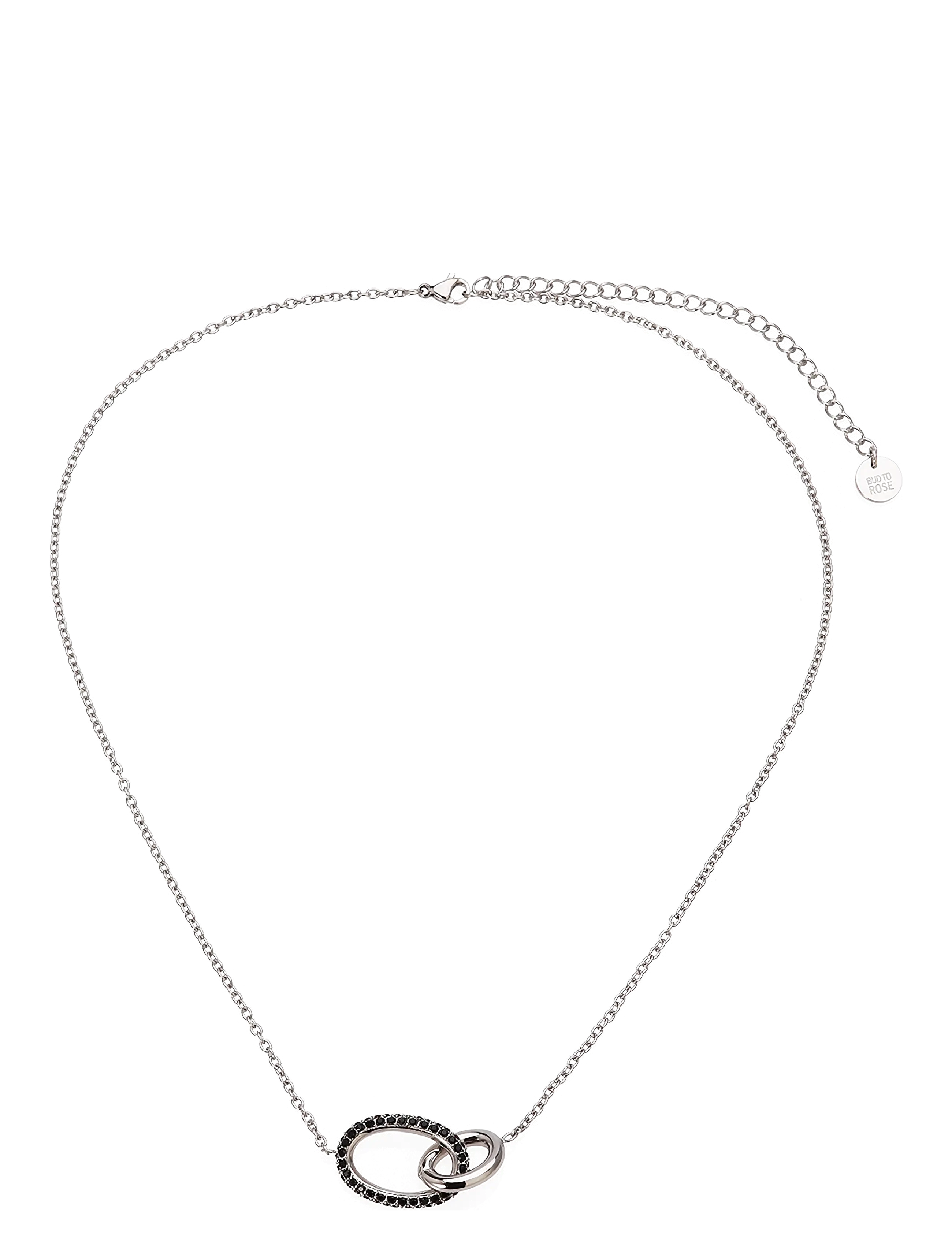 Bud to rose Harper Necklace Black/Gold - Kampagne - SILVER / silver