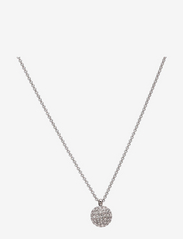 Bullet Necklace Clear/Silver - SILVER