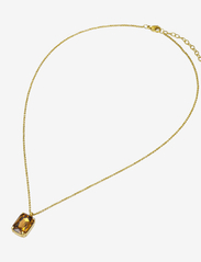 Bud to rose - Aspen Necklace Brown/Gold - halsband med hänge - gold/brown - 1