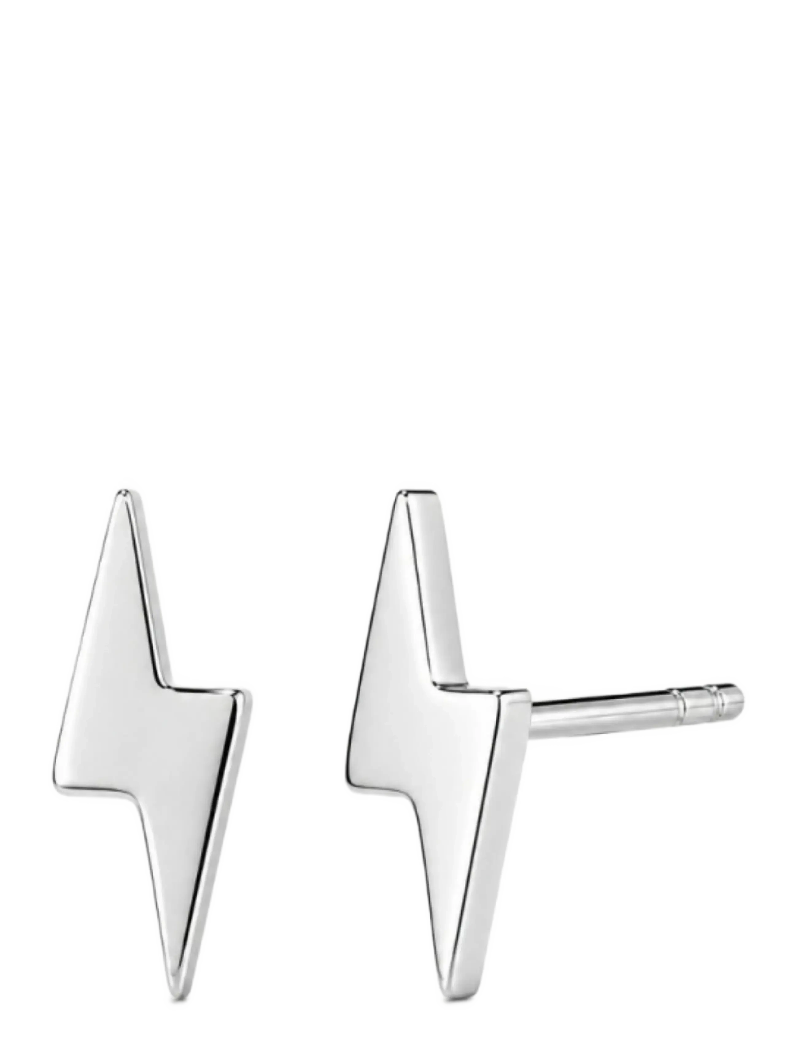 Bud To Rose Flash Stud Earring Silver - Schmuck - SILVER / silver