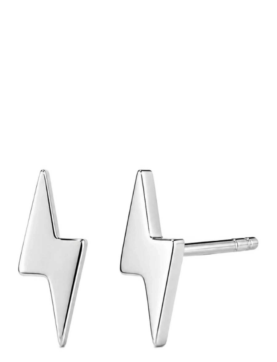 Bud To Rose - Flash Stud Earring Silver - ohrstecker - silver - 1