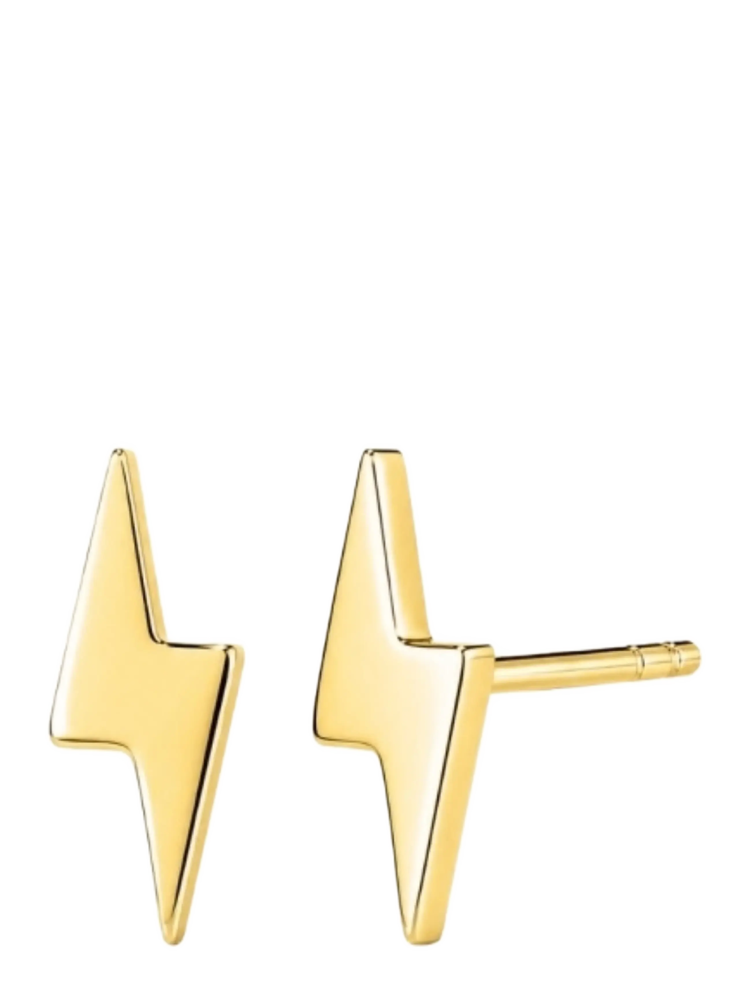 Bud To Rose Flash Stud Earring Gold, Damen, Blitz Stecker Ohrringe, Gold, Gr: One Size