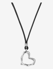 Bud to rose - Crush Cord Necklace Gold - statement-halskjeder - silver - 0