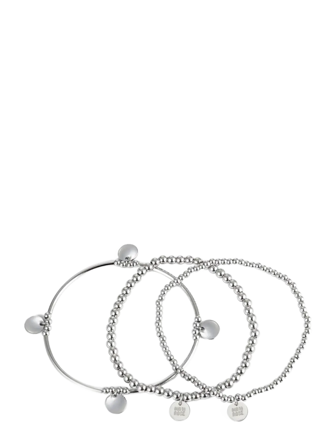 BUD TO ROSE Capri 3-Pack Armband Gold Silber - One Size - Damen