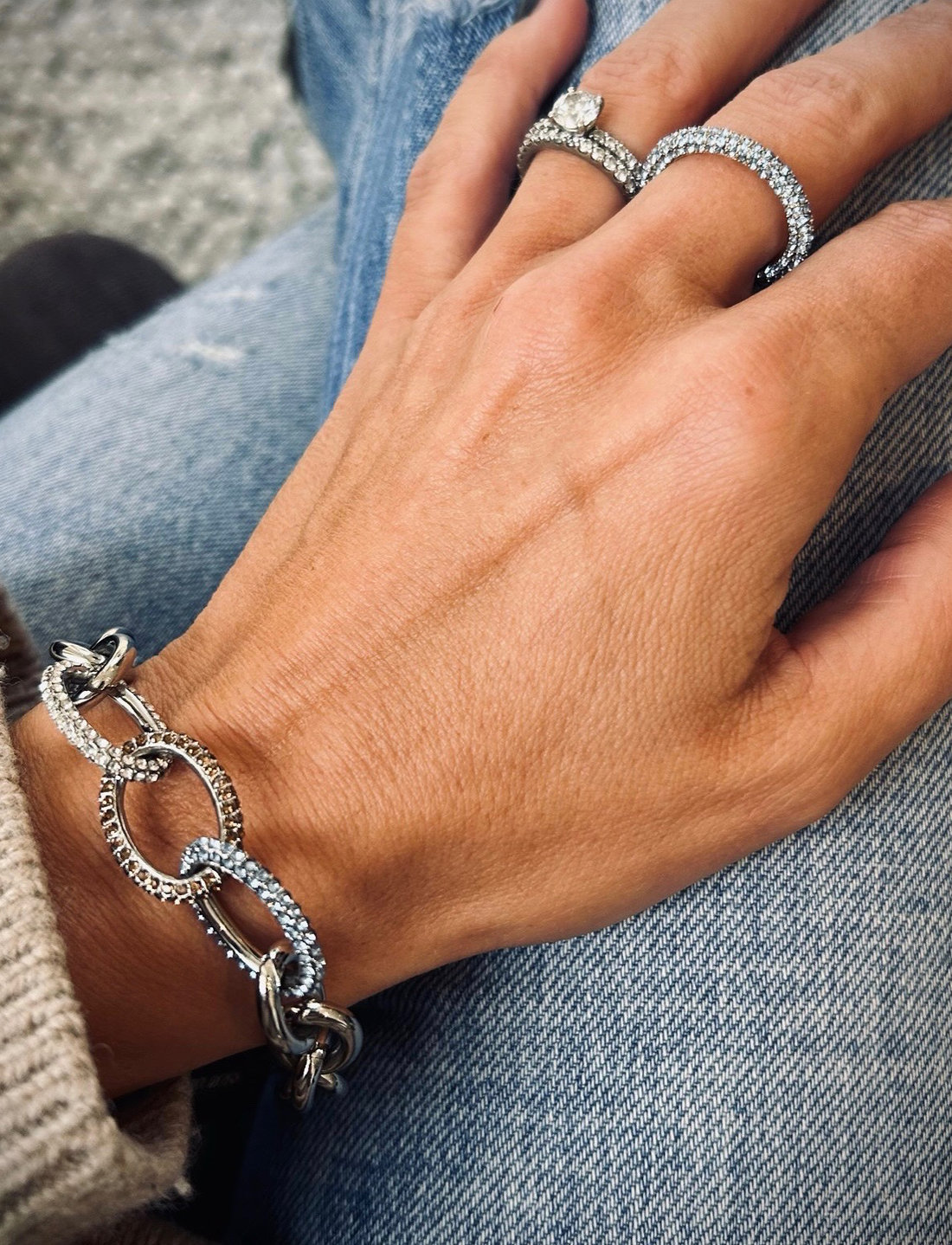 Green gold bracelet deals