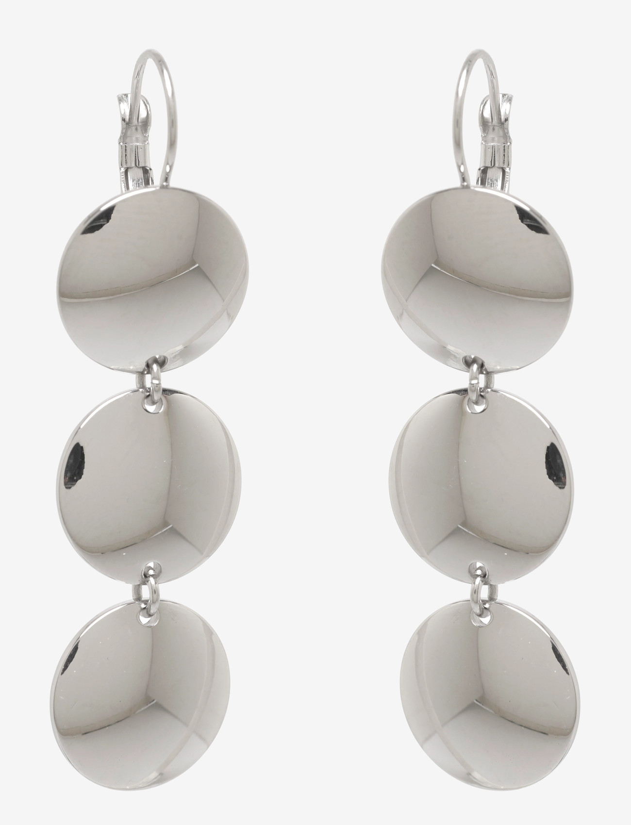 Bud to rose - Capri Hook Earring Silver - statement-ohrringe - silver - 1