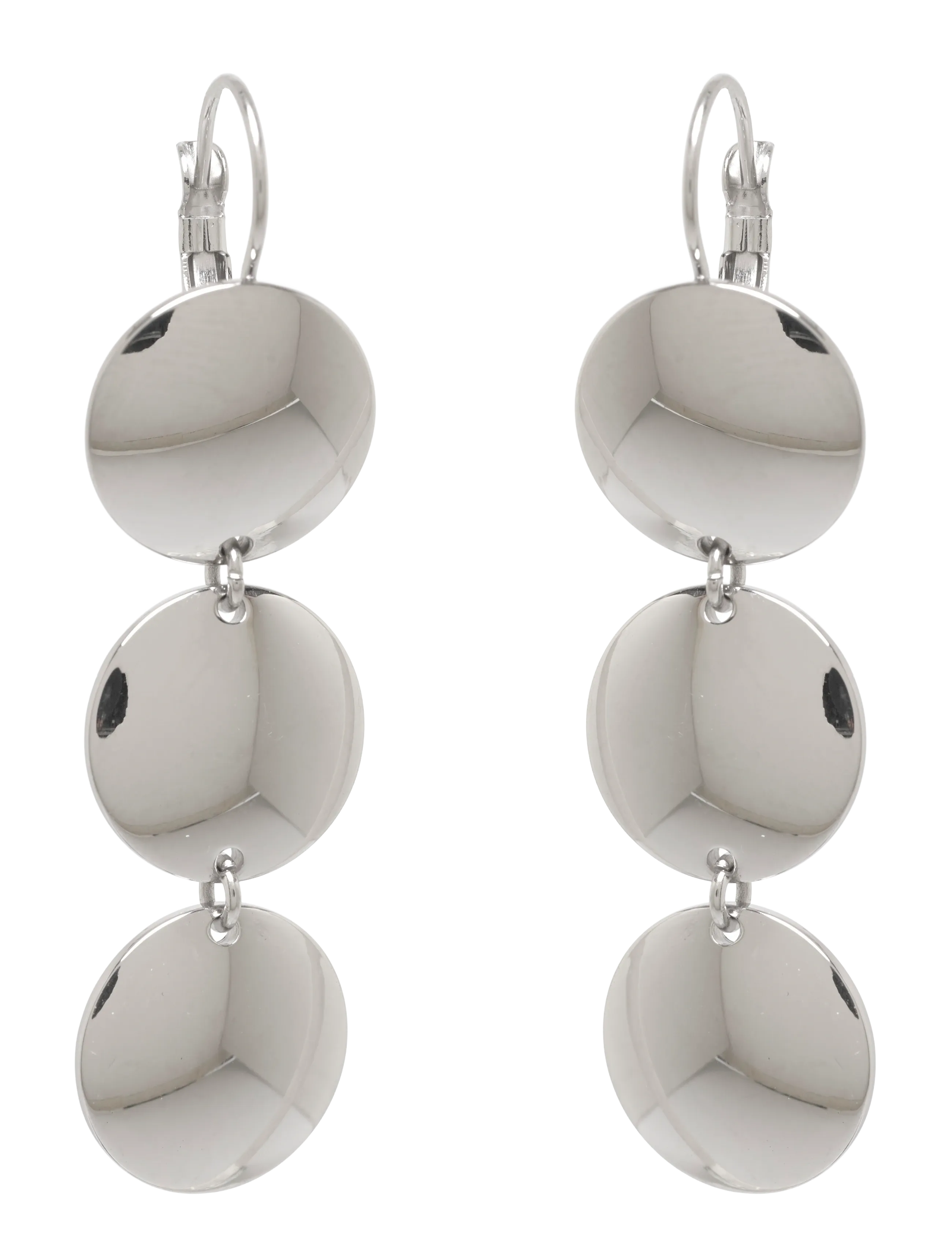 Bud to rose Capri Hook Earring Silver - Örhängen - SILVER / silver