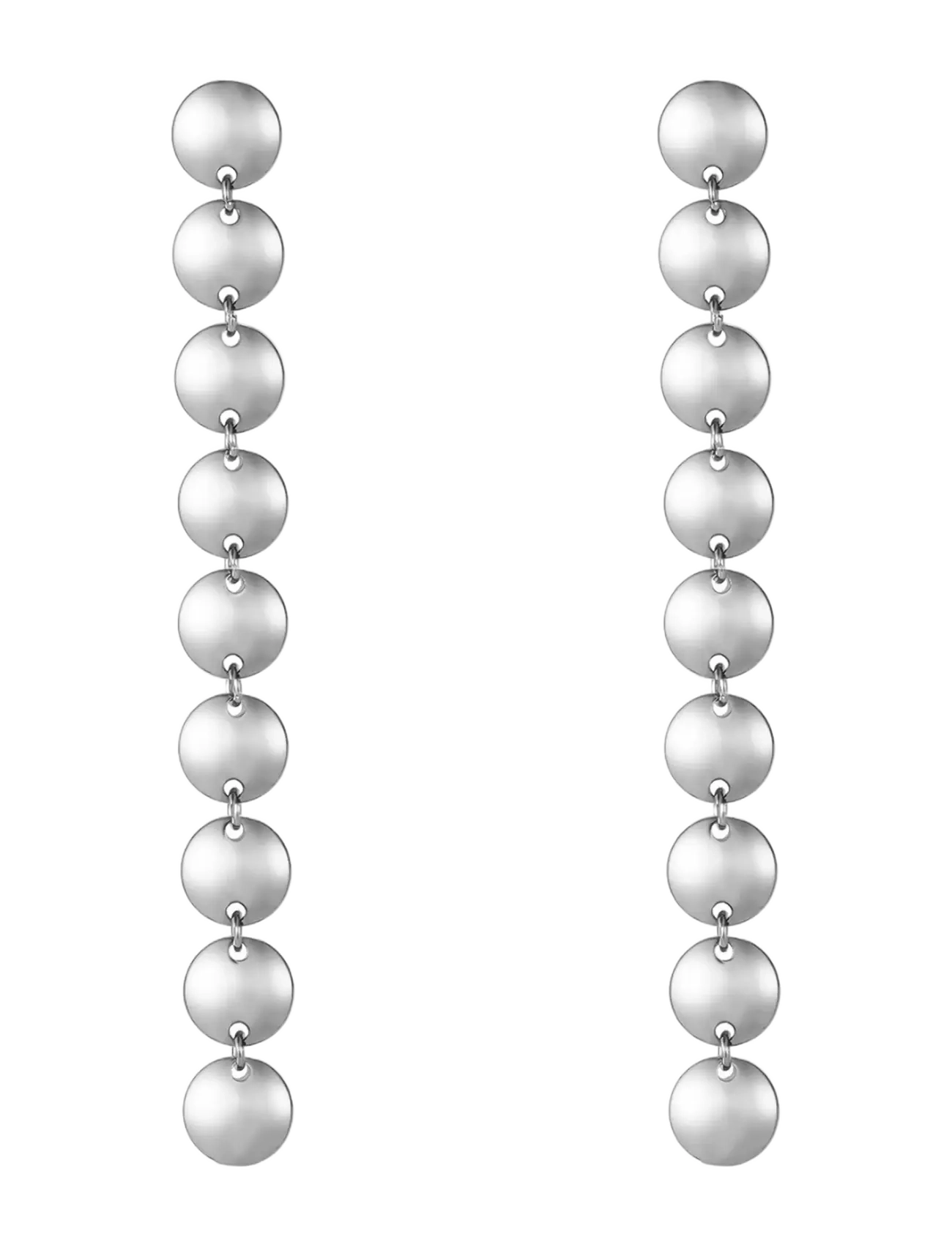 Bud to rose Capri Long Earring Silver - Kampaania - SILVER / silver