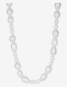 Posh Pearl Short Necklace, Bud to rose