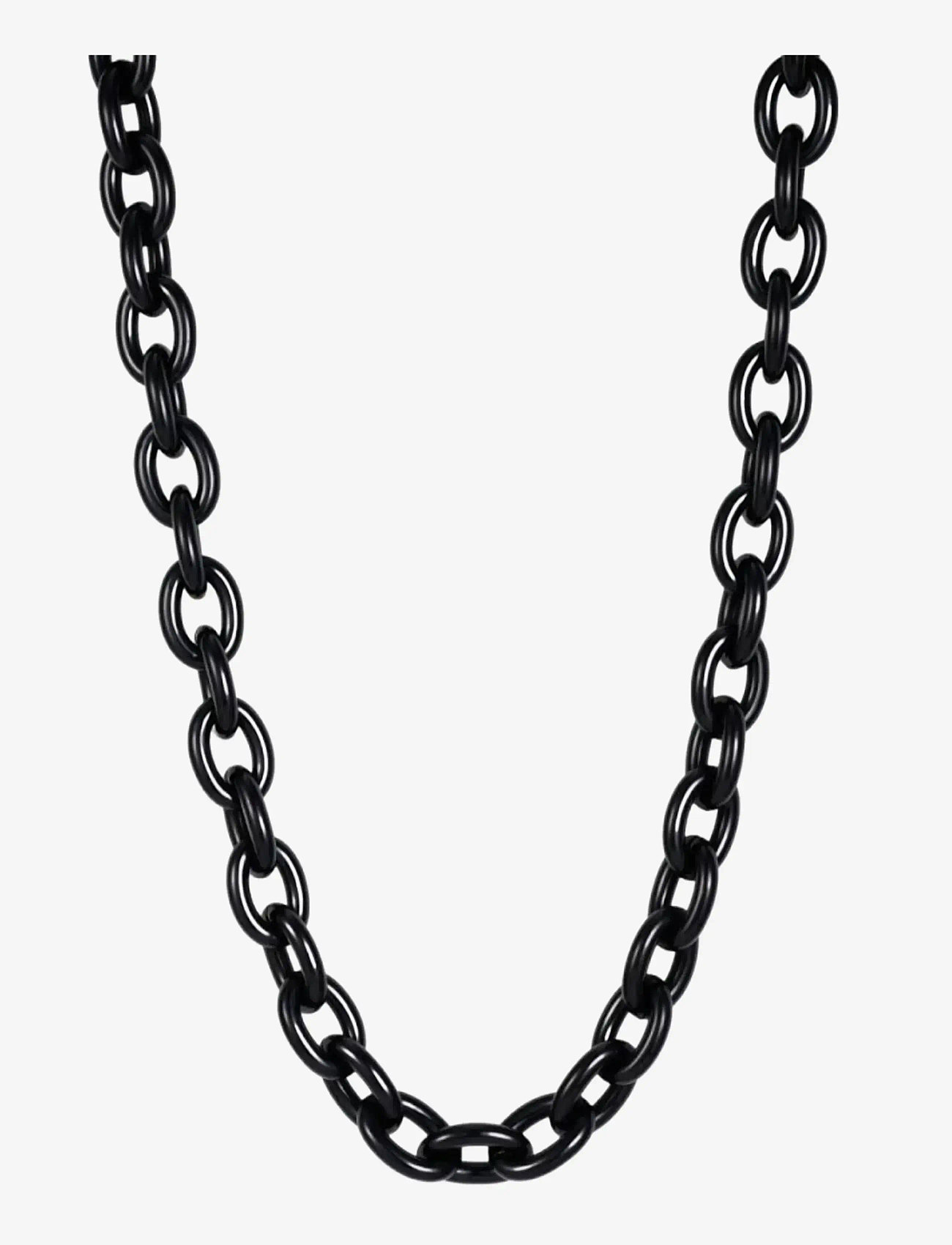 Bud to rose - Soho Chain Necklace Black - halskæder - black - 1