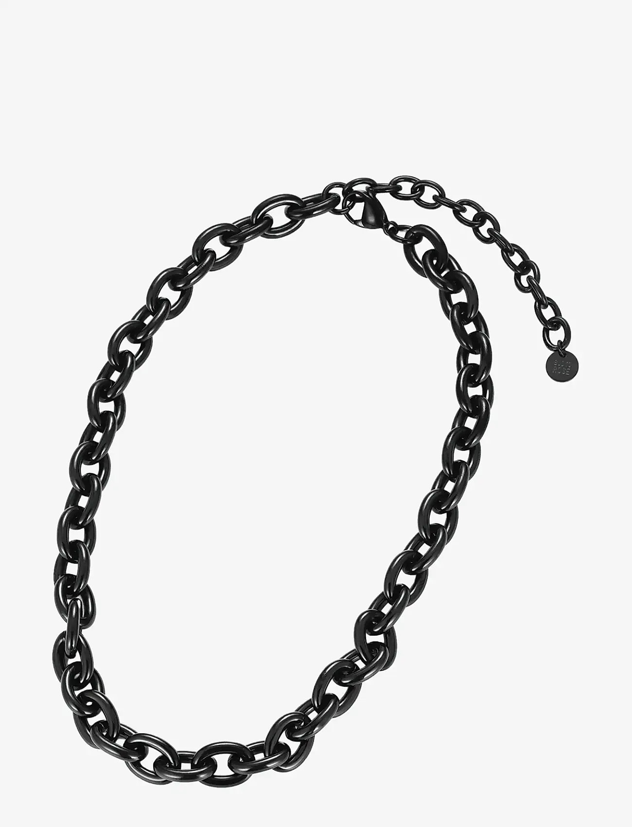 Bud to rose - Soho Chain Necklace Black - halskæder - black - 2