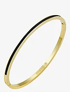 Minnie Enamel Bracelet - BLACK/GOLD