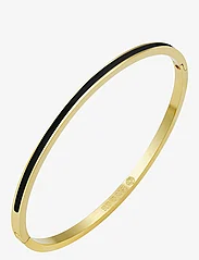 Bud to rose - Minnie Enamel Bracelet - party wear at outlet prices - black/gold - 0
