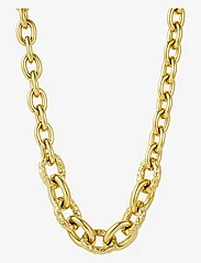 Bud to rose - Ridge Mix Chunky Necklace - chain necklaces - gold - 0