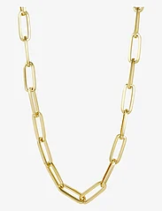 Bud to rose - Carrie Large Necklace - grandinėlės - gold - 0