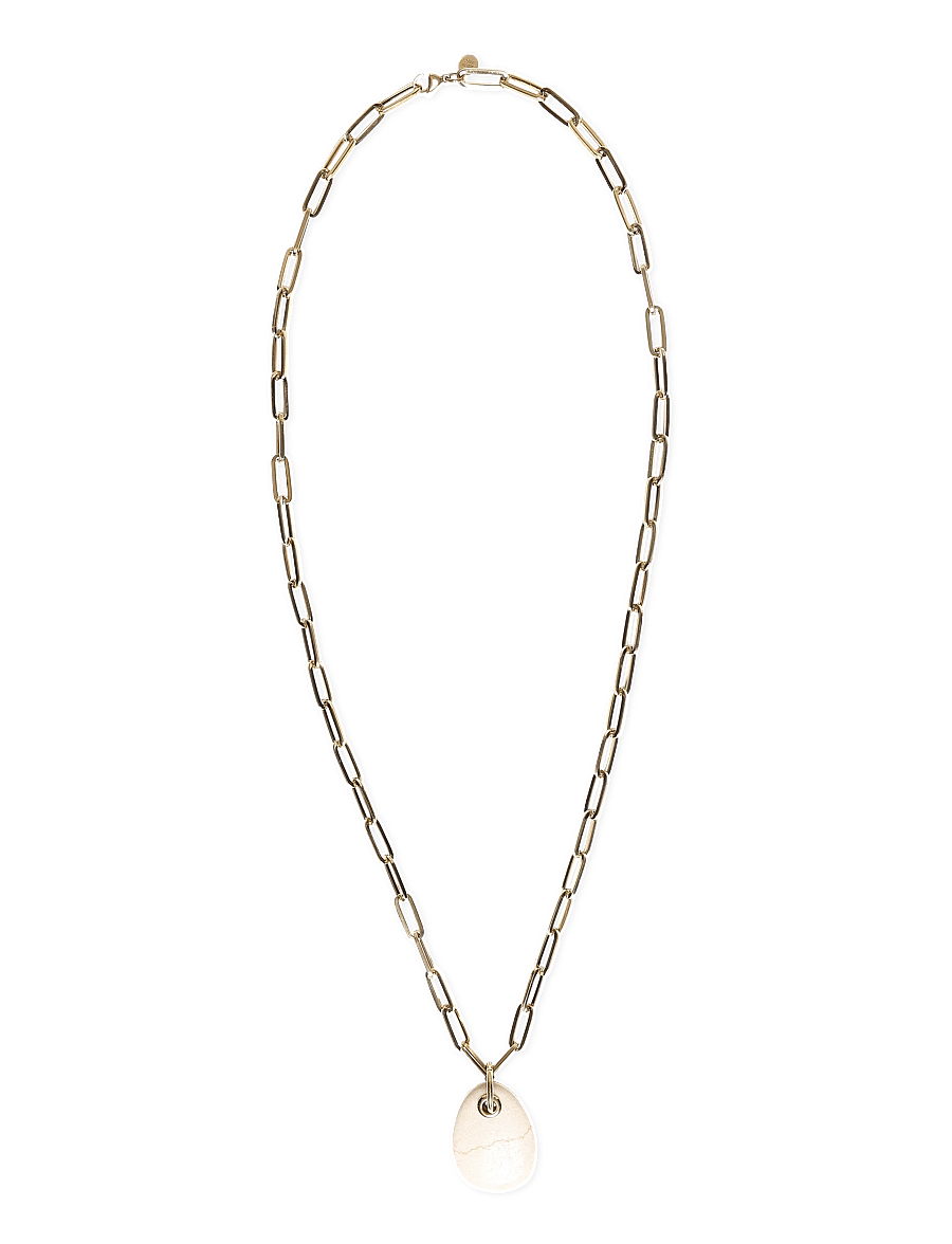 Bud To Rose - Harmony Necklace Ivory/Gold - ivory/gold - 2