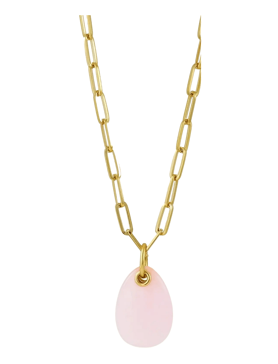 Bud To Rose - Harmony Necklace Lt.Pink/Gold - halskæder - pink/gold - 1