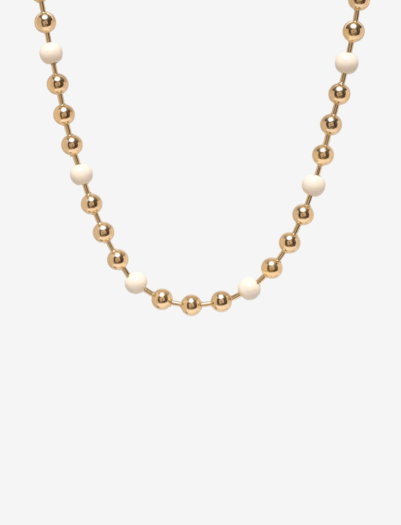Bud to rose - Eclipse Long Necklace Ivory/Gold - statement kaelakeed - ivory/gold - 1