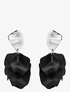 Paloma Earring - BLACK/SILVER