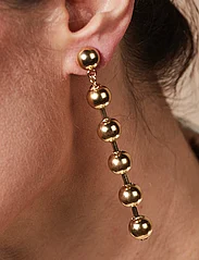Bud to rose - Eclipse Earring - pendant earrings - gold - 2