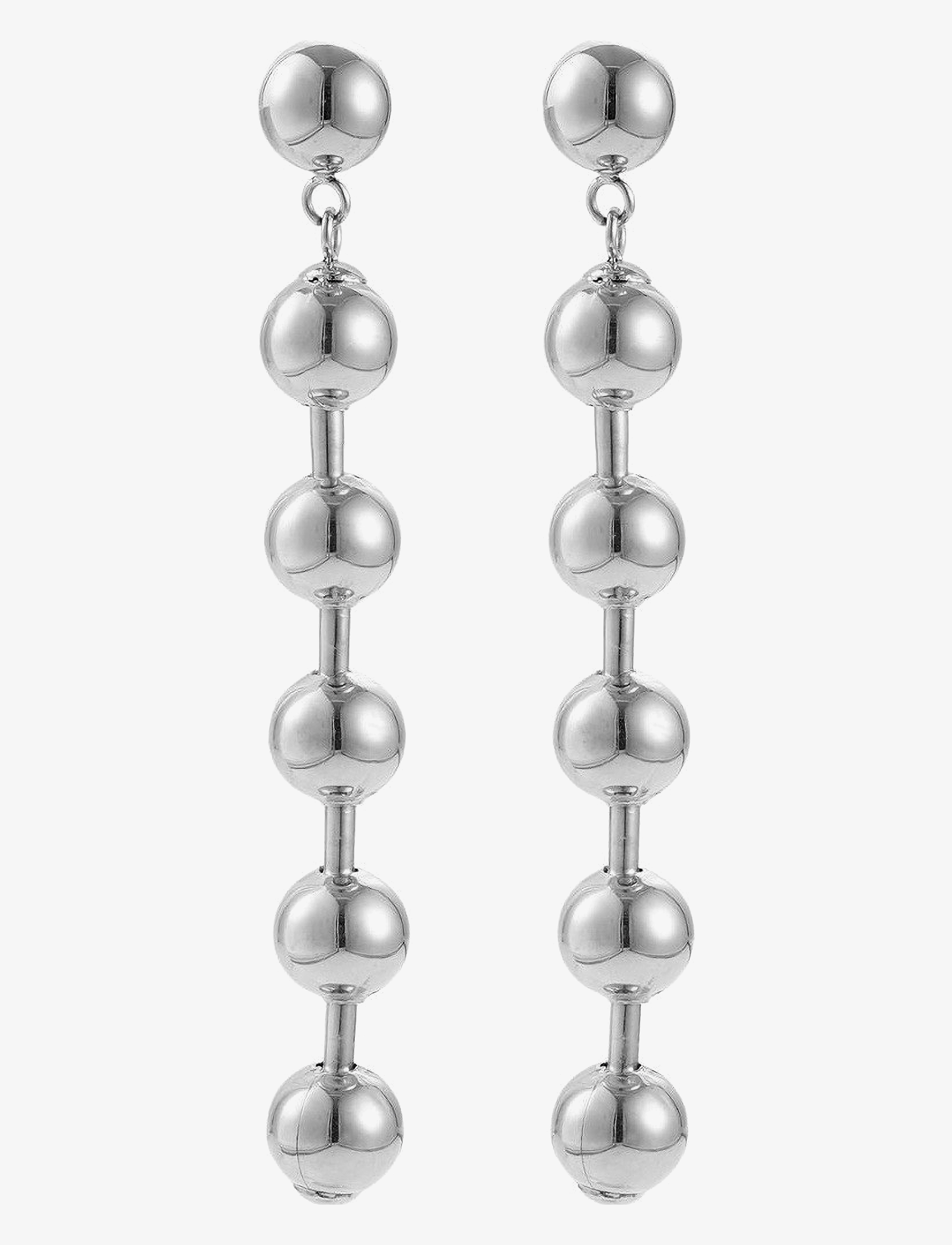 Bud to rose Eclipse Earring Silver - Ohrhänger - SILVER / silver