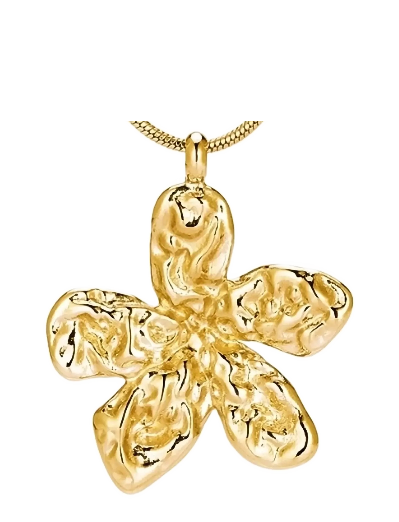 Bud to rose Senna Necklace Gold - Modern femininity - GOLD / gold