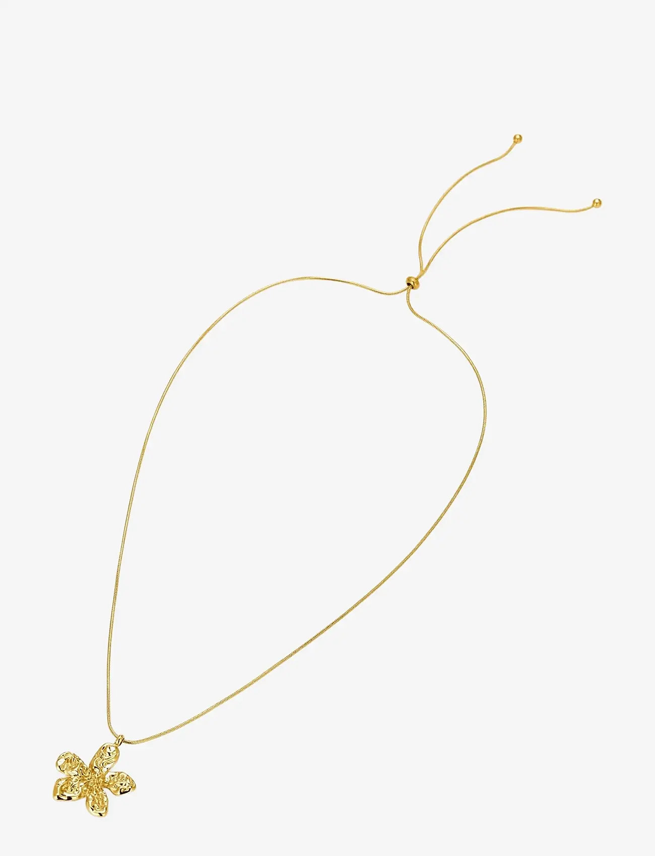 Bud to rose - Senna Necklace Gold - statement halskæder - gold - 2