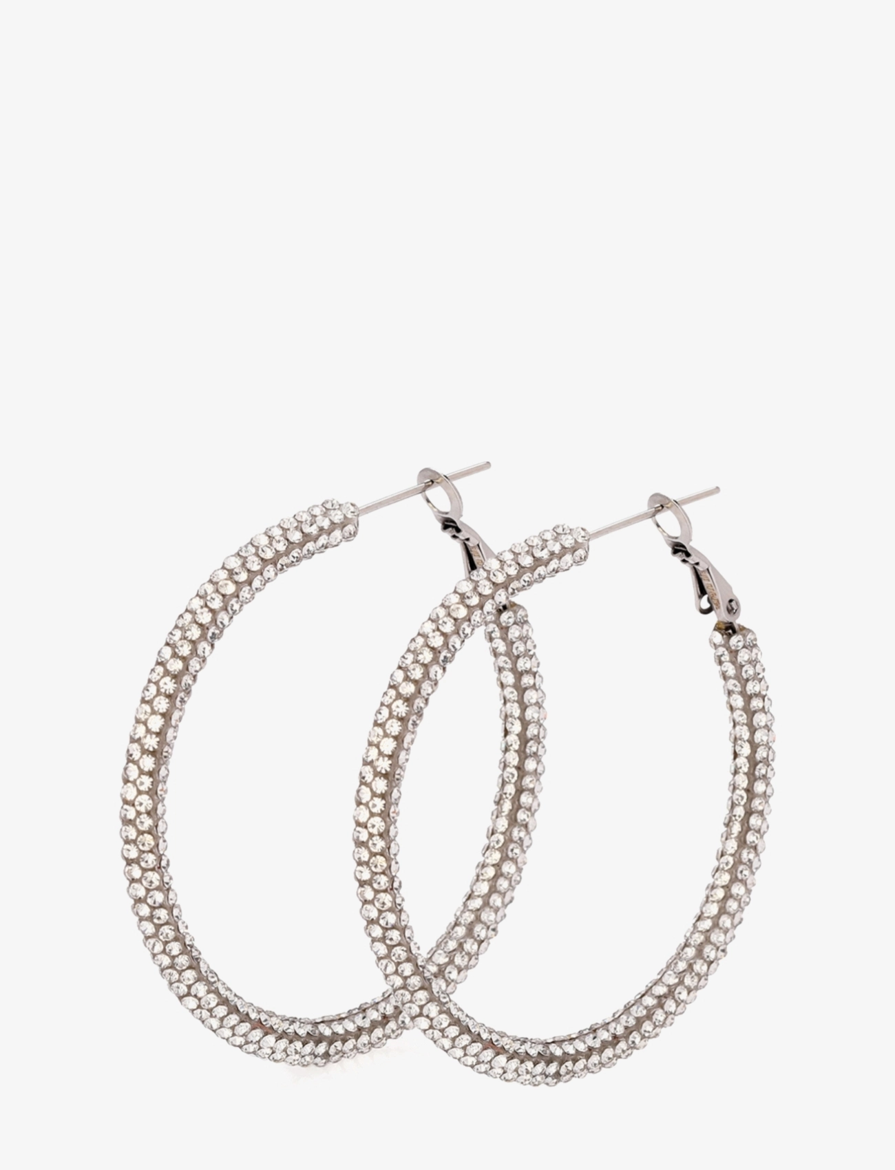 Bud To Rose Edition Hoop Clear/Silver - Schmuck - CLEAR/SILVER / silver