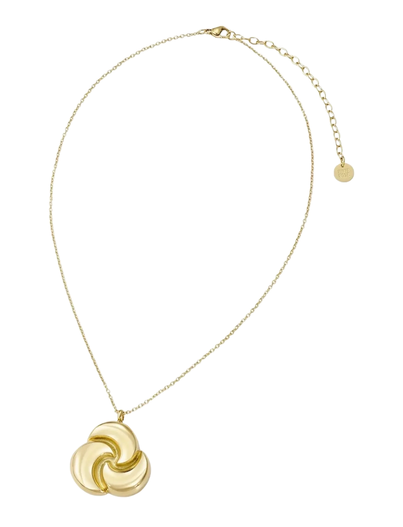 Bud To Rose - Luna Necklace Silver - statement halskæder - gold - 1