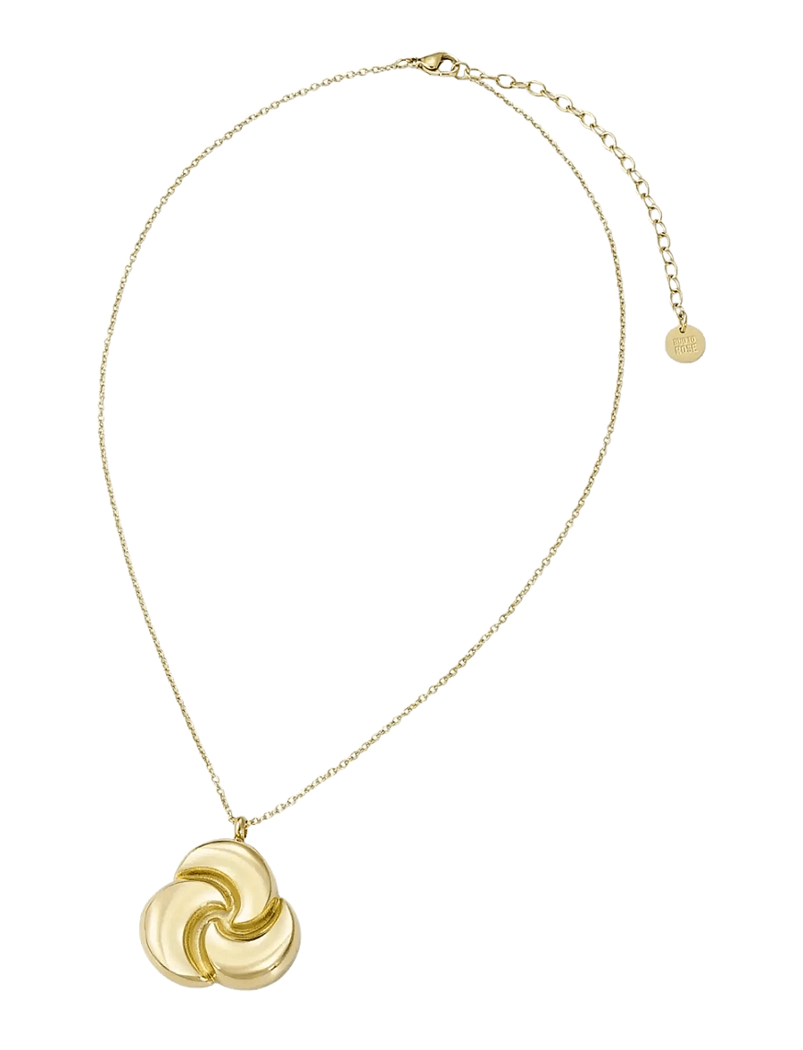 Bud To Rose - Luna Necklace Silver - grote halskettingen - gold - 1