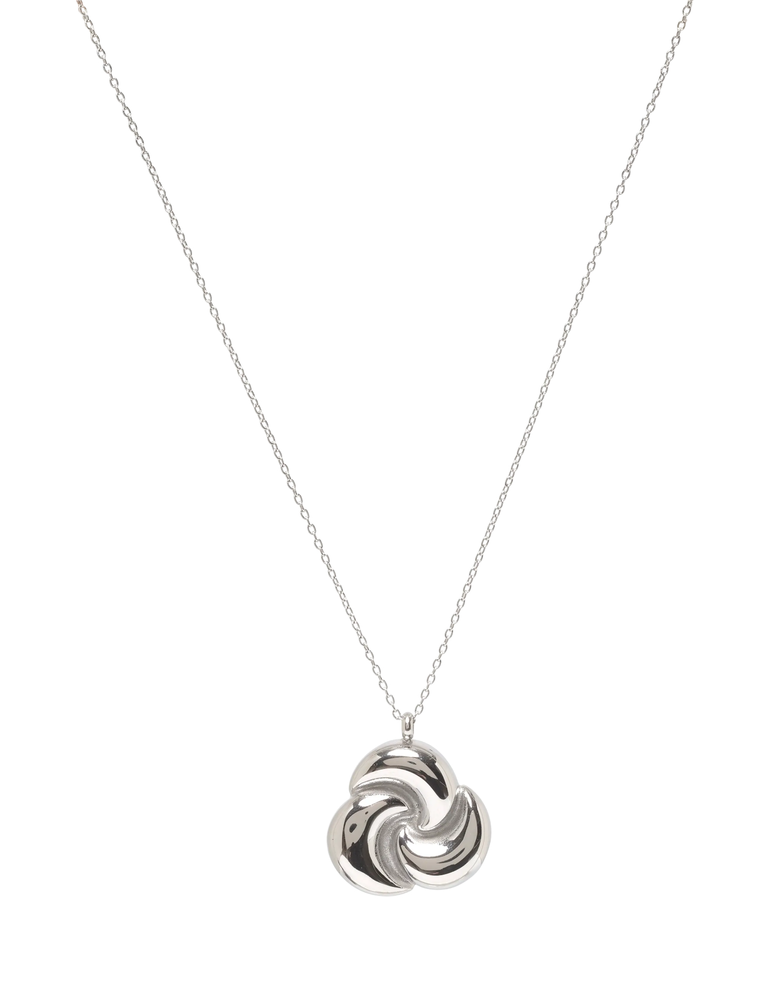 Bud to rose Luna Necklace Gold - Statement halskæder - SILVER / silver