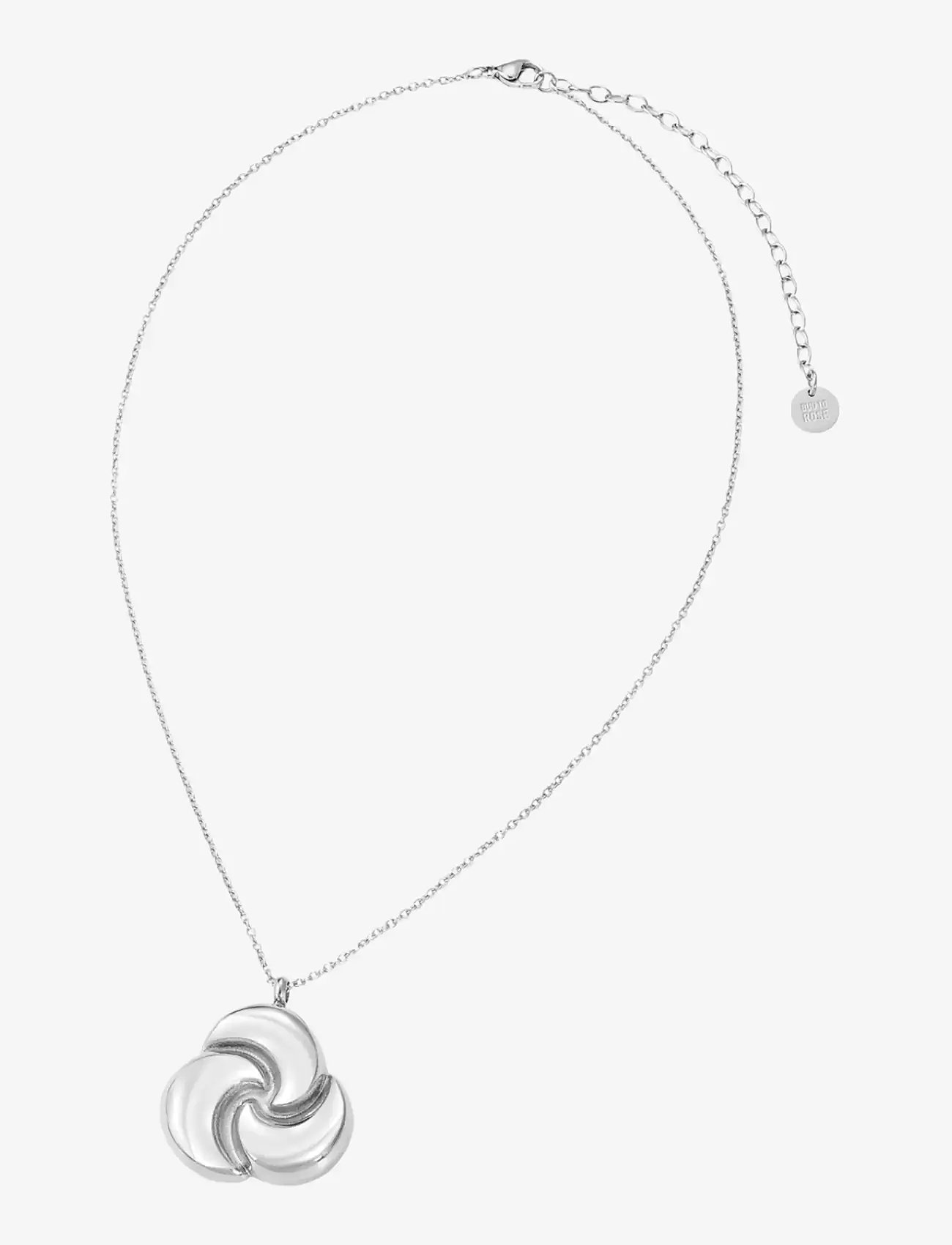 Bud to rose - Luna Necklace Silver - statement kaelakeed - silver - 1